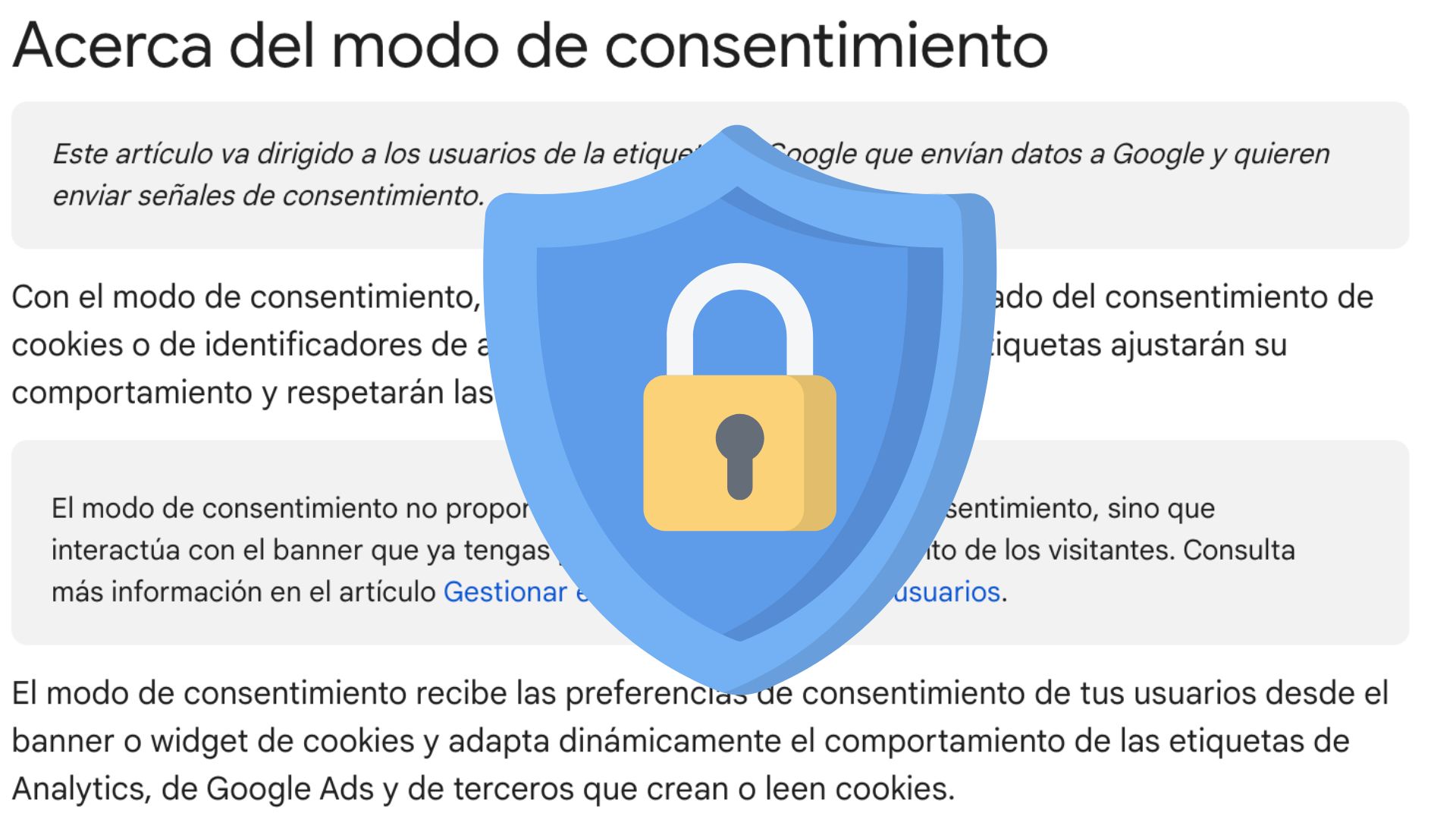 Consent Mode V2 Avanzado. ¿Respeta la privacidad del usuario o no?